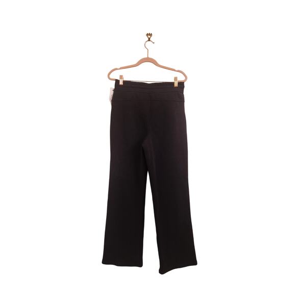 NWT Calvin Klein Performance Soft Fleece Wide Leg Sweatpants Black S - Picture 7 of 7